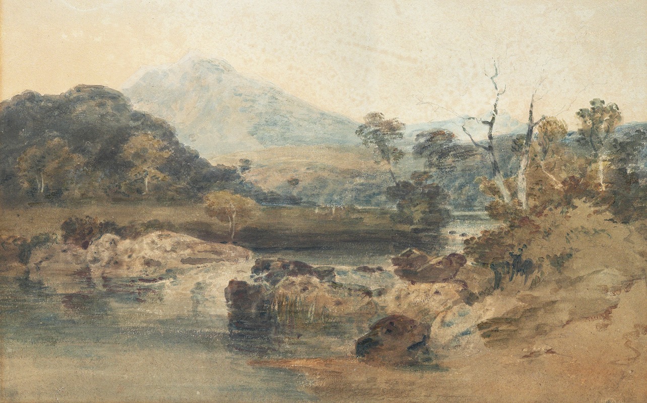 Joseph Mallord William Turner - Snowdon from Beddgelert