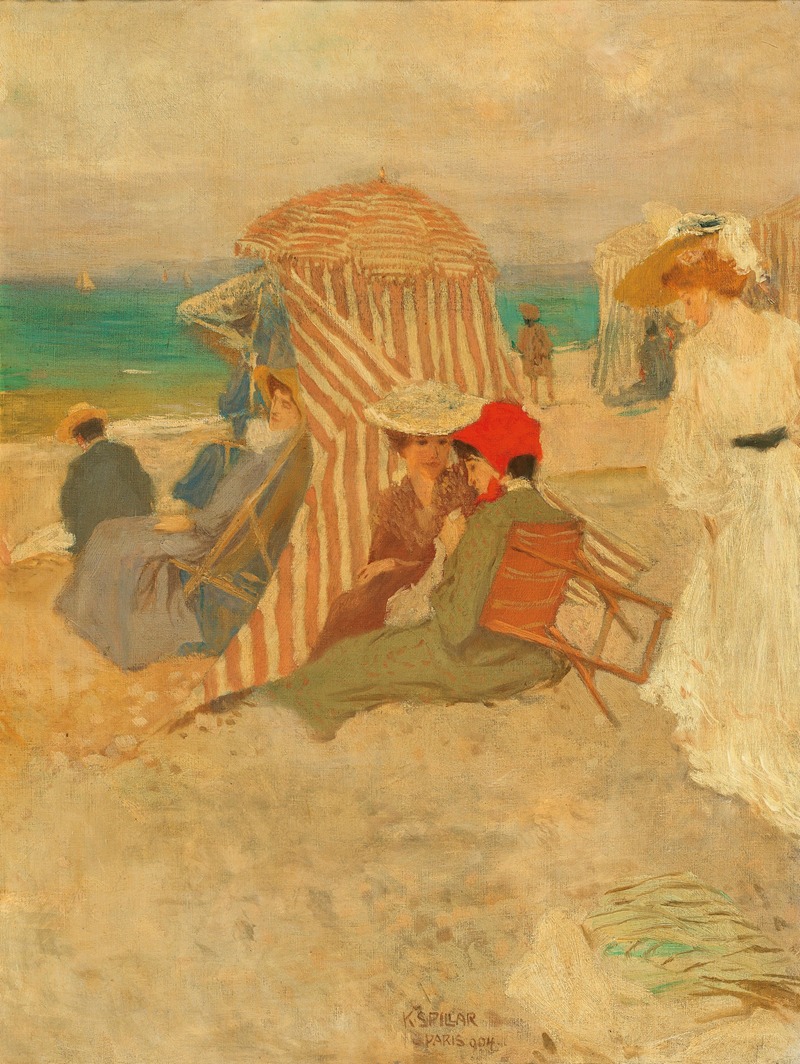 Karel Špillar - On the Beach