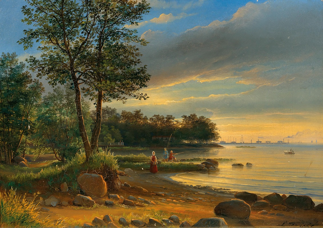 Longin Christianowitsch Fricke - On the Baltic Coast