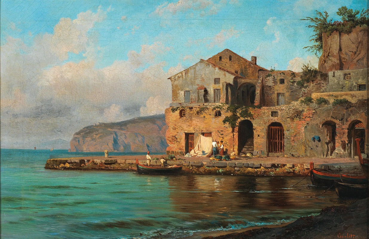 Louis Gurlitt - On the Coast of Sorrento