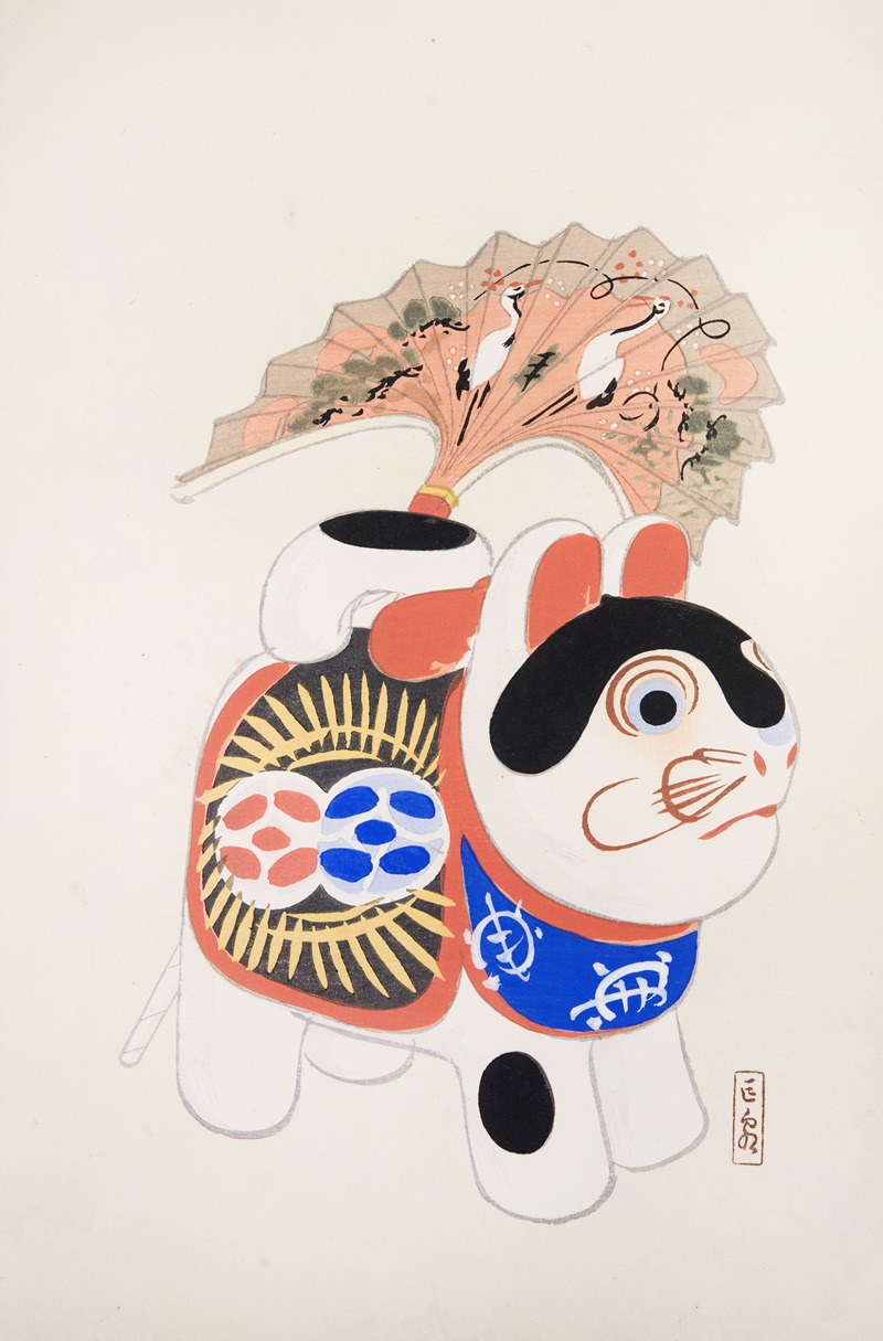 Kawasaki Kyosen - Kyosen’s Collected Illustrations of Japanese Toys Pl.058