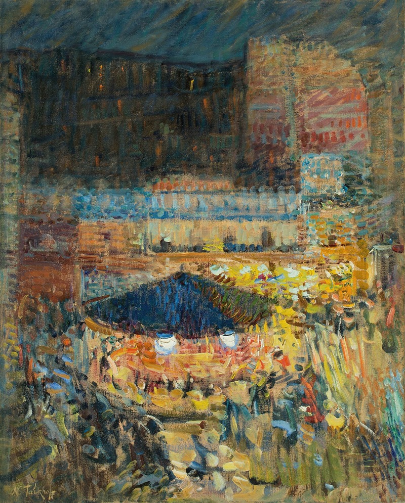 Nicolas Alexandrovitch Tarkhoff - Une fête nocturne (Manège Place du Mène)