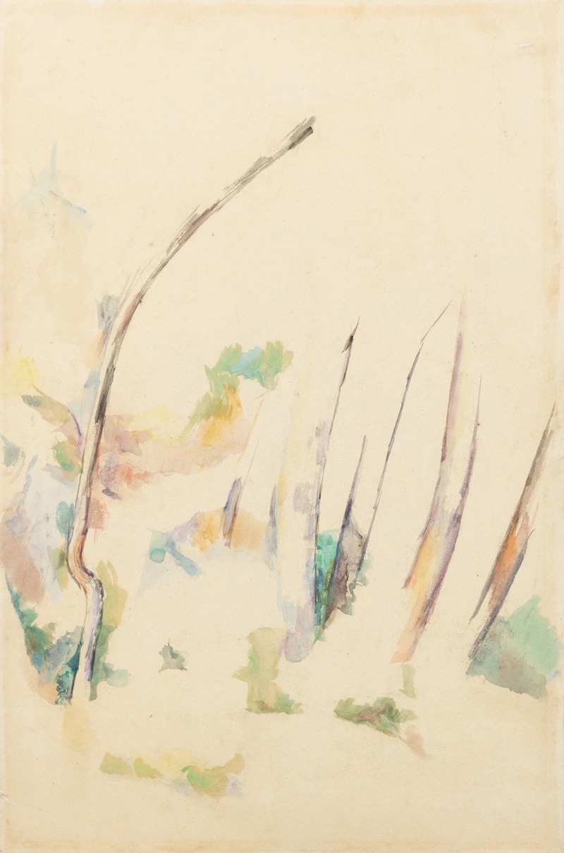 Paul Cézanne - ﻿Sous-bois