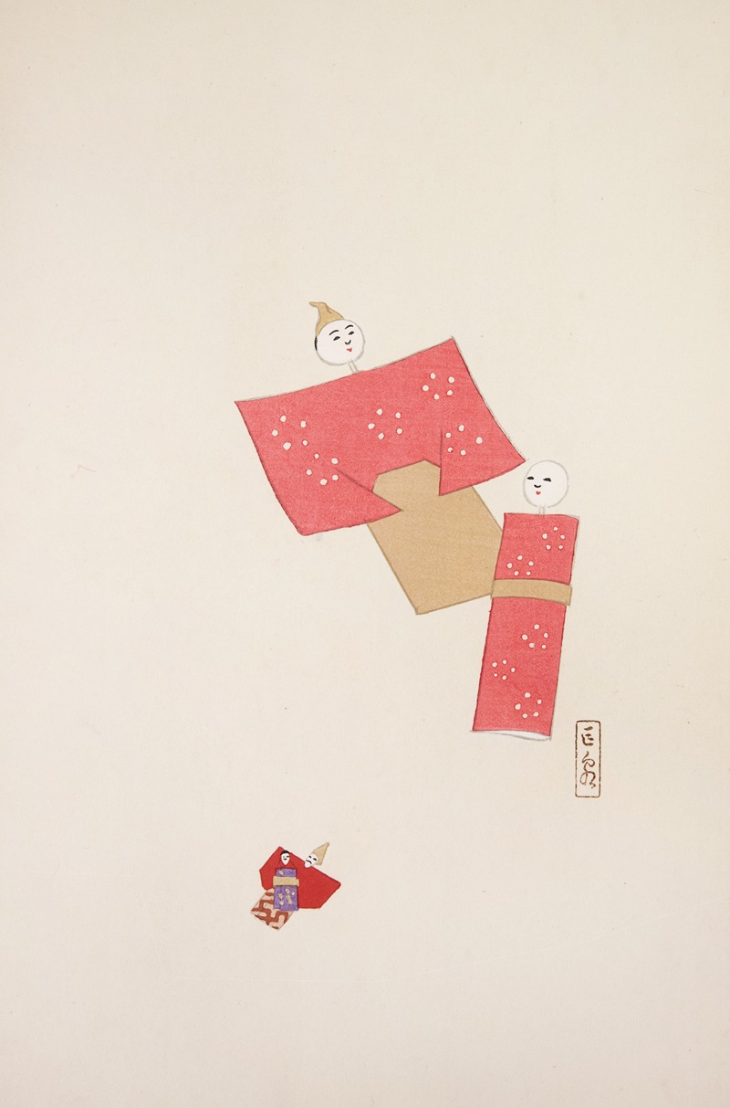 Kawasaki Kyosen - Kyosen’s Collected Illustrations of Japanese Toys Pl.066