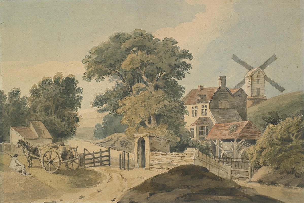 Sir Richard Neave - Old English toll gate