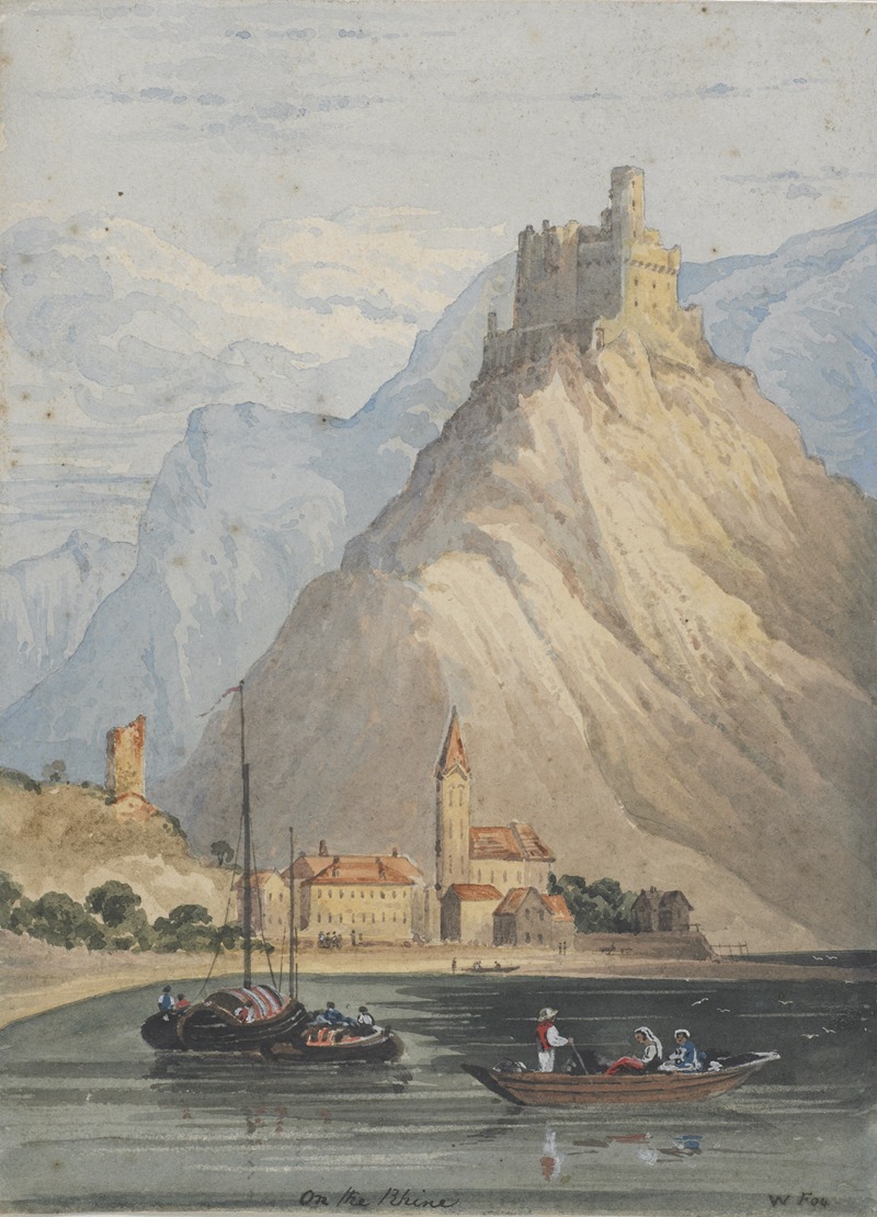 Sir William Fox - On the Rhine