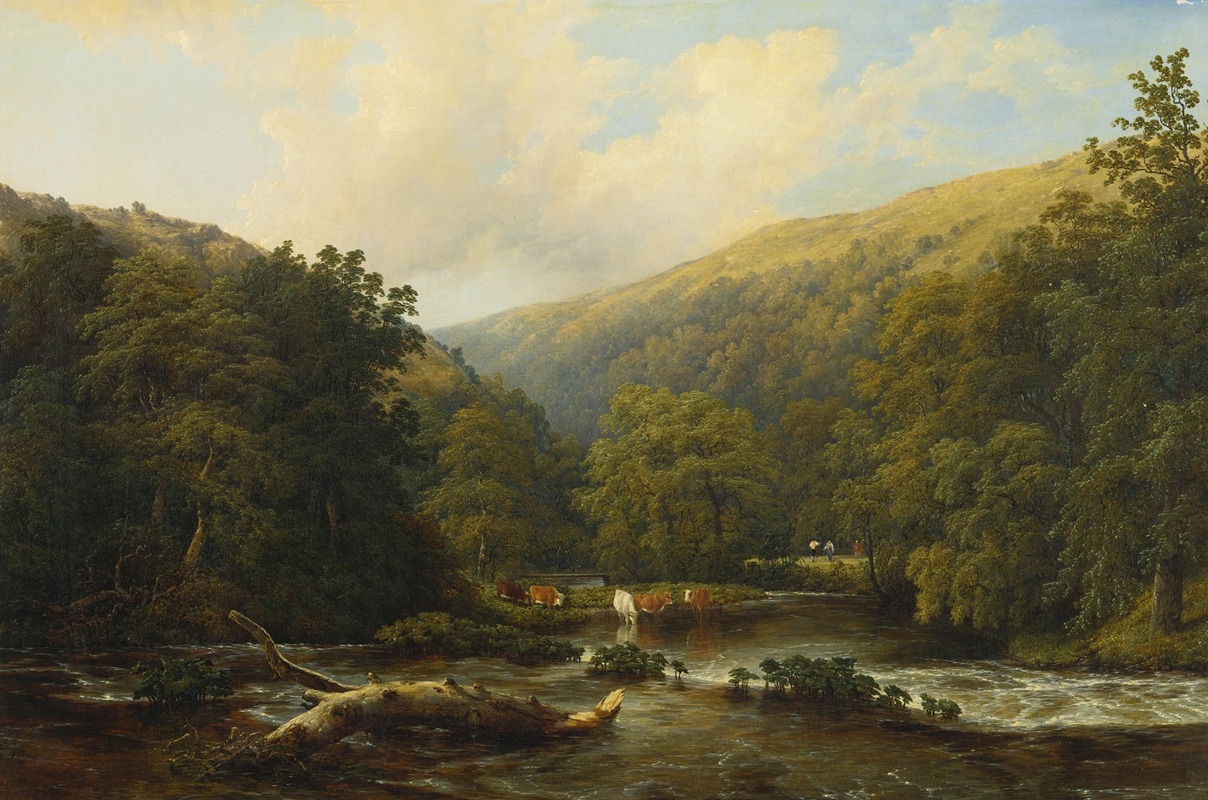 Thomas Baker - Monsale Dale, Derbyshire