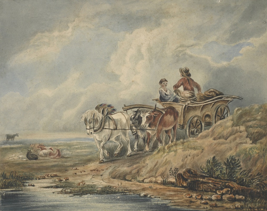 Thomas Webster - The wagon