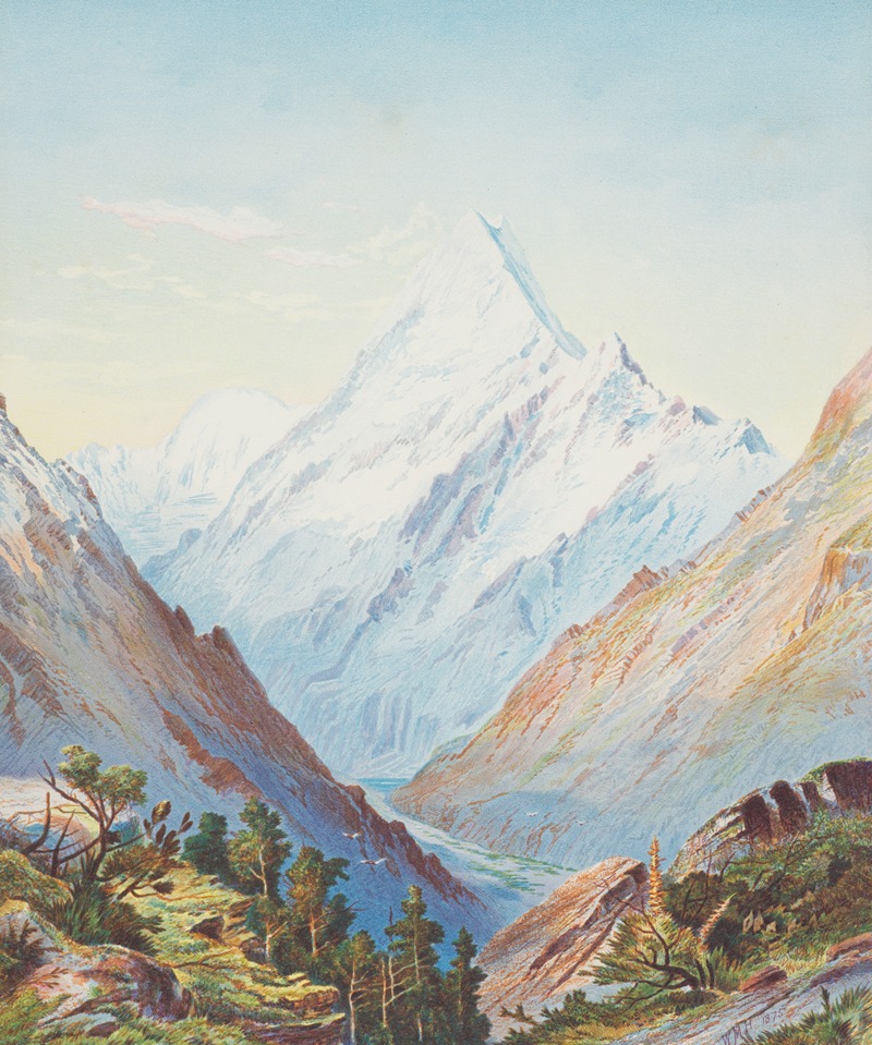 William Mathew Hodgkins - Mount Cook