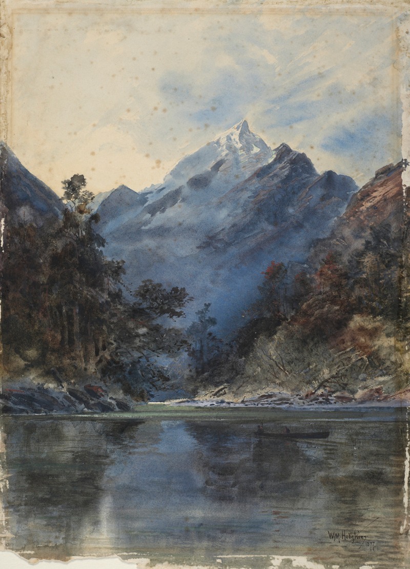 William Mathew Hodgkins - On the Arthur River