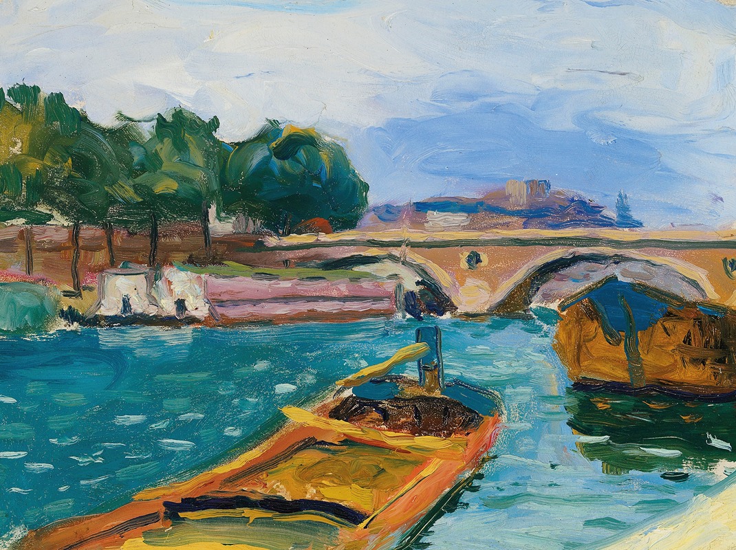 Albert Marquet - Paris, Pont sur la Seine