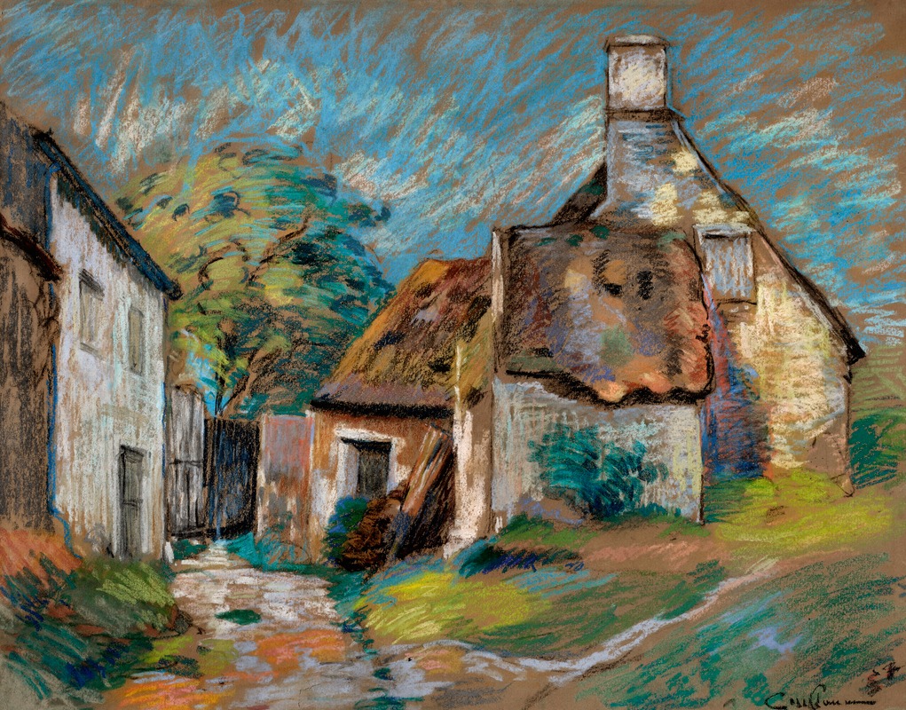 Armand Guillaumin - Chaumières