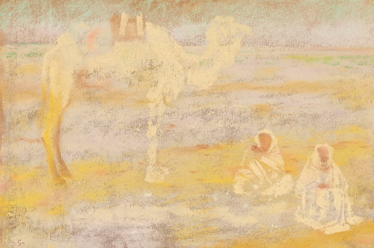 Augusto Giacometti - Le chameau blanc