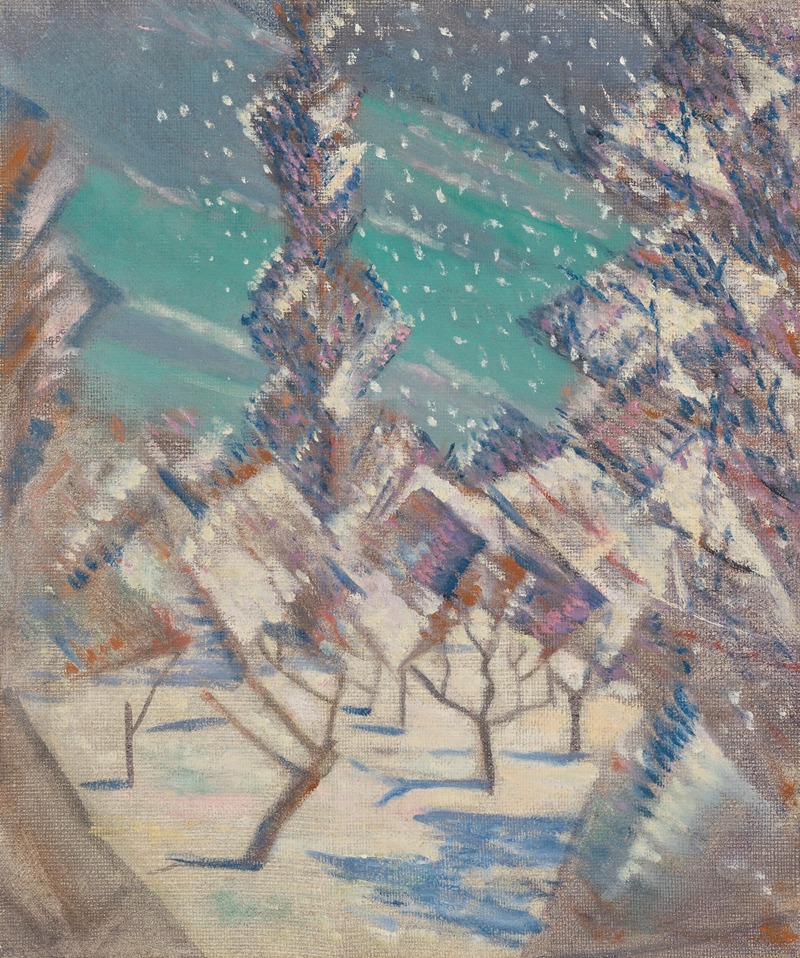 Christopher R. W. Nevinson - The Four Seasons; Winter