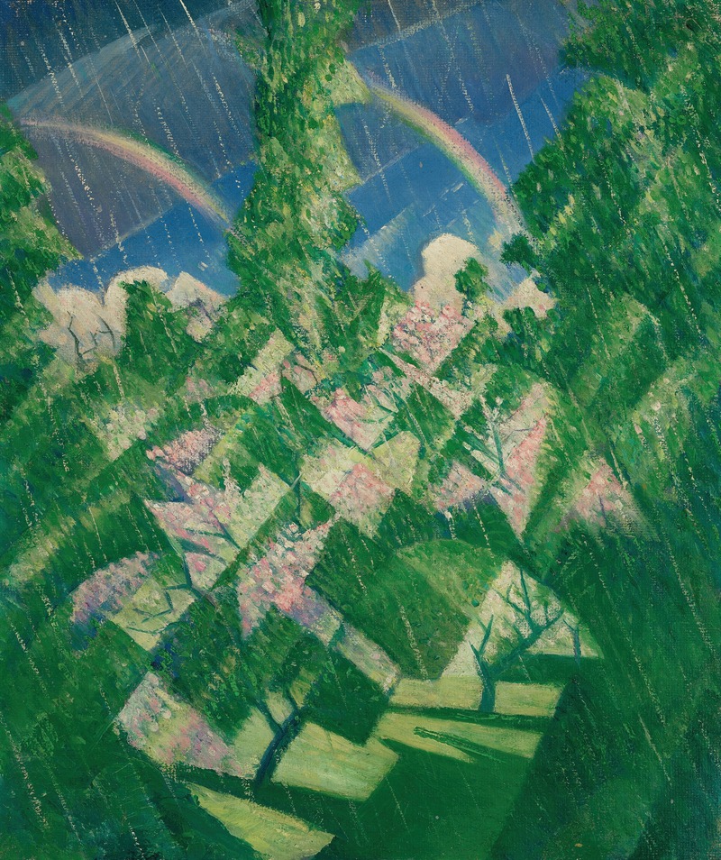 Christopher R. W. Nevinson - The Four Seasons; Spring