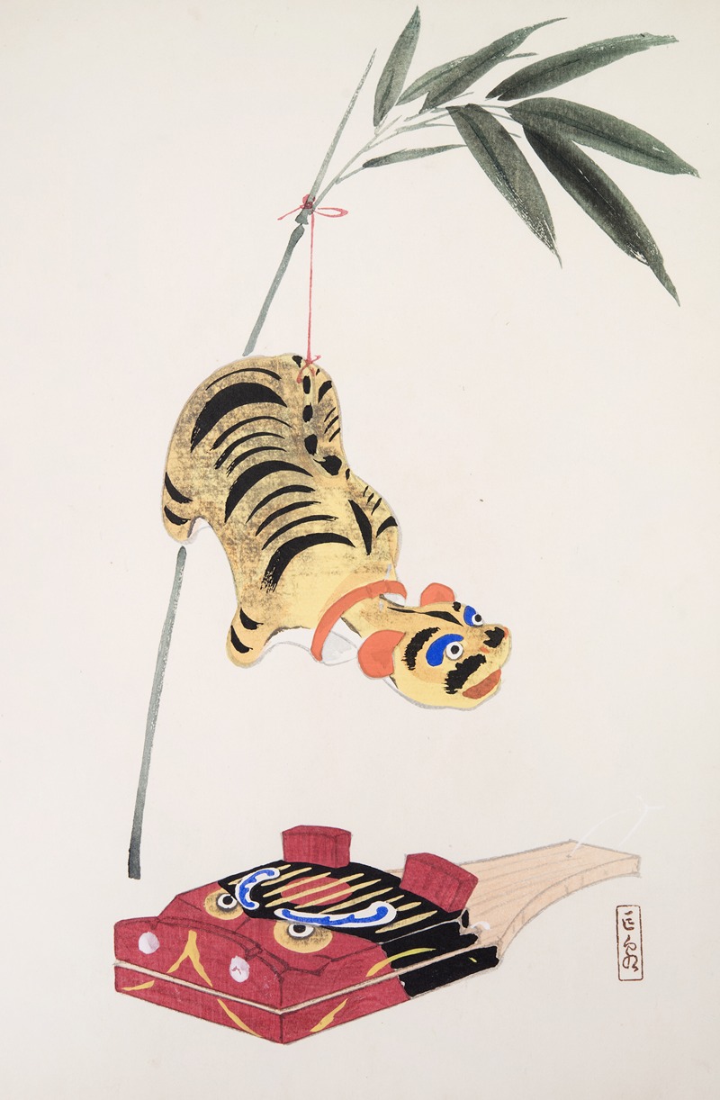 Kawasaki Kyosen - Kyosen’s Collected Illustrations of Japanese Toys Pl.098