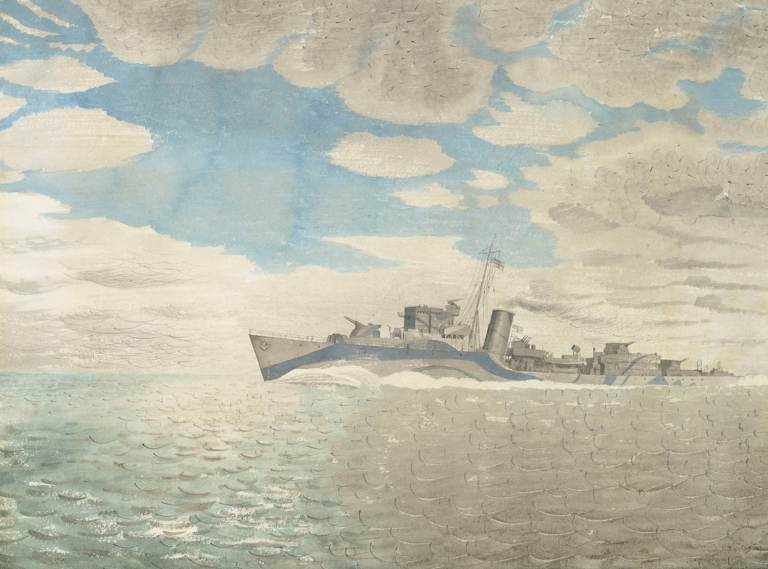 Eric Ravilious - HMS Tetcott