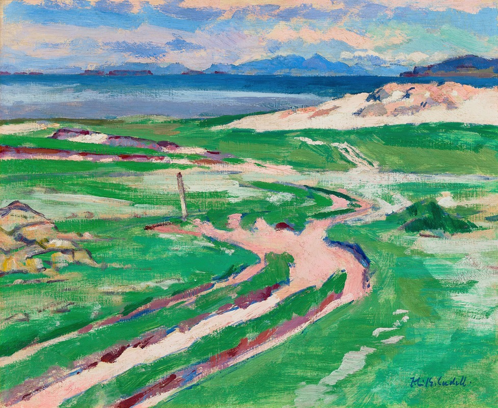 Francis Campbell Boileau Cadell - The Road to the Sea, and Skye