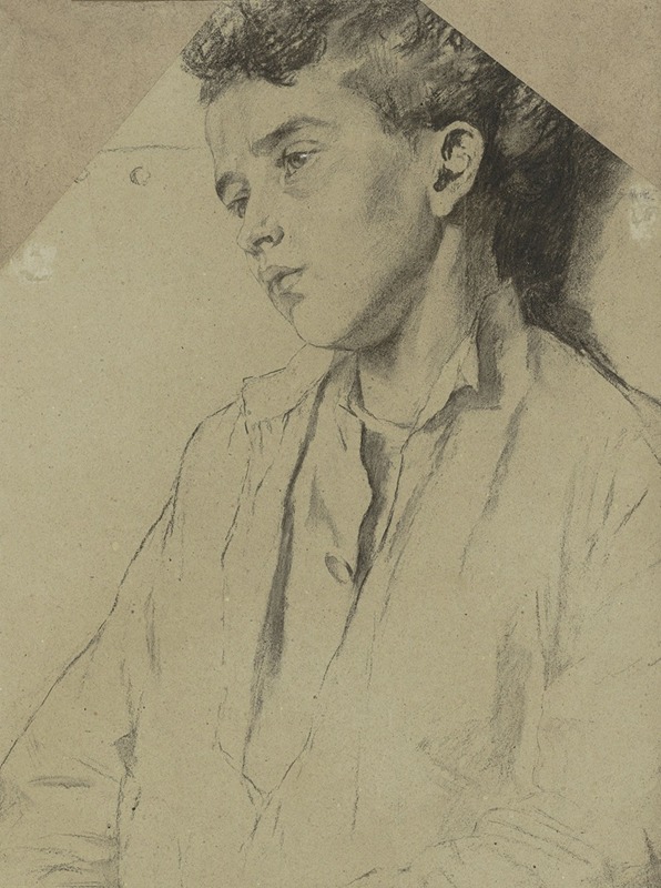 Thérèse Schwartze - Portret van een jongen