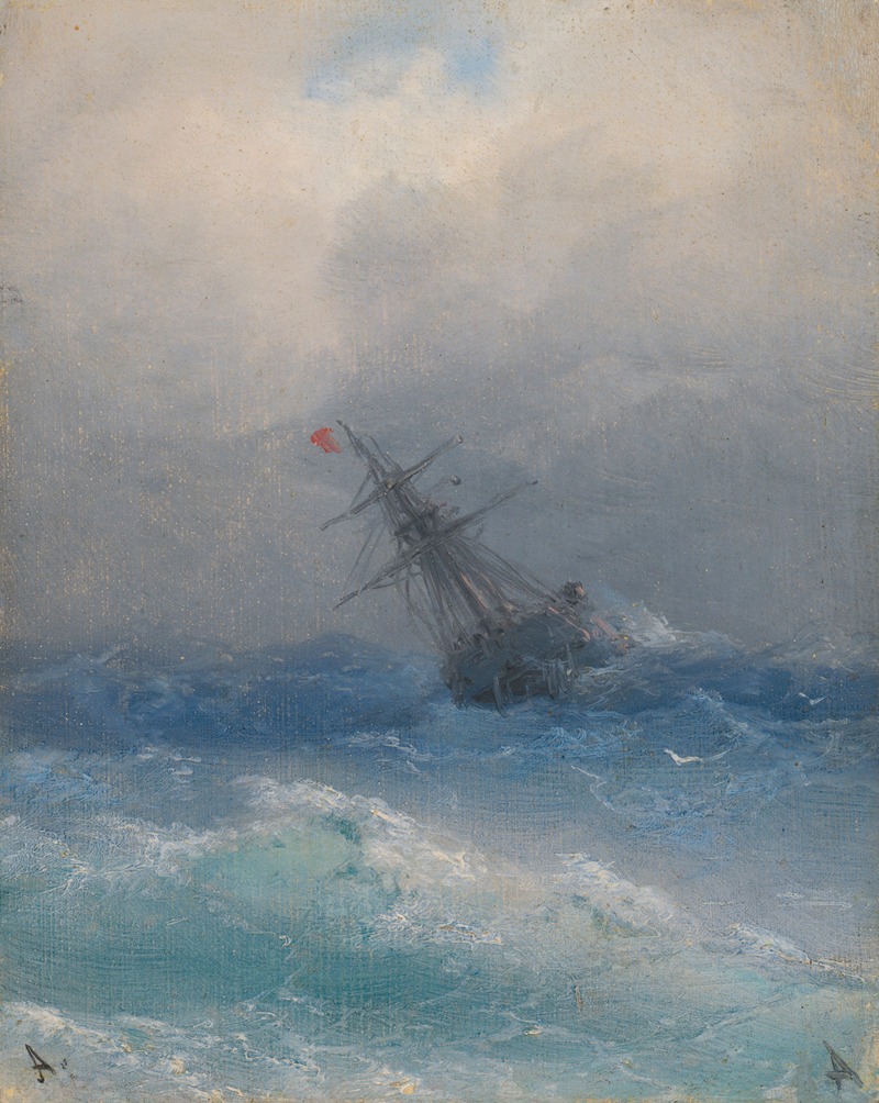 Ivan Konstantinovich Aivazovsky - Shipwreck