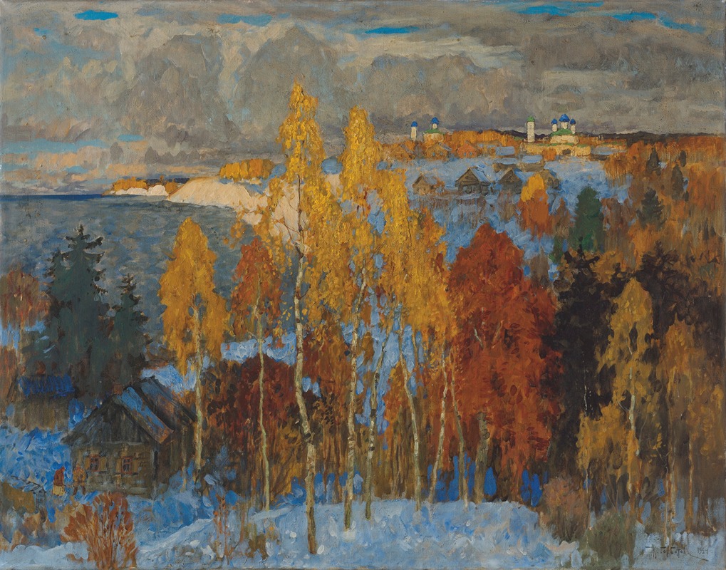 Konstantin Ivanovich Gorbatov - Golden autumn