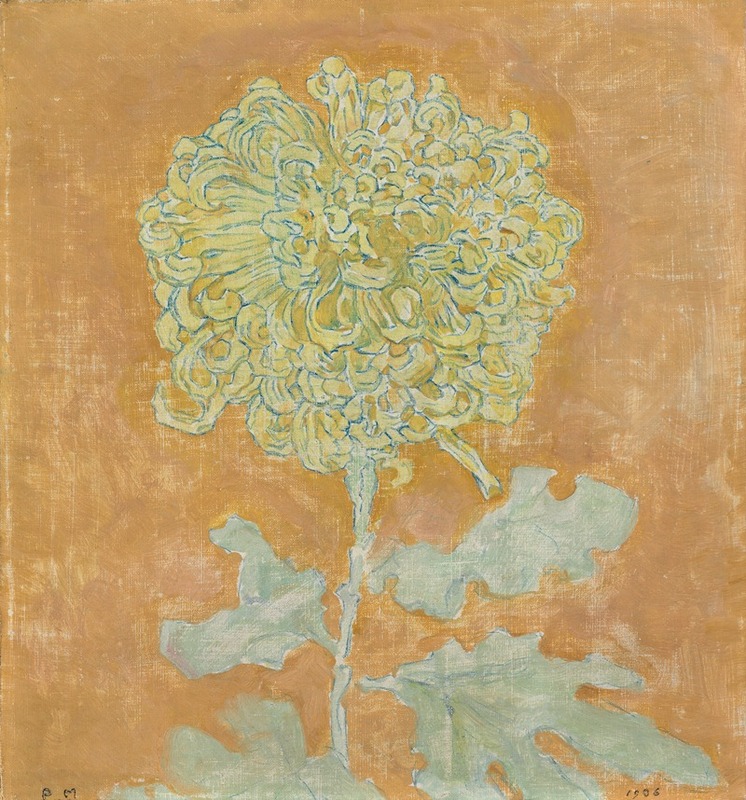 Piet Mondrian - Chrysanthemum