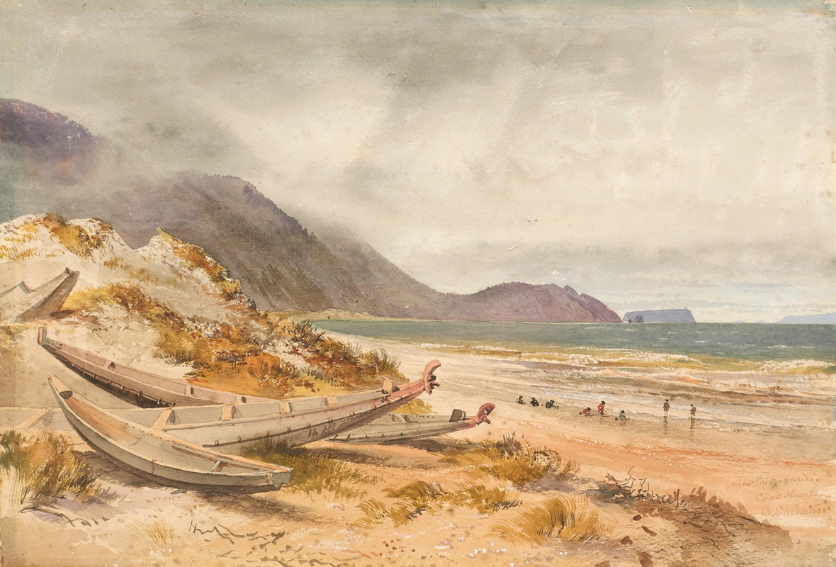 Nicholas Chevalier - Near Paekakariki, Cook Strait