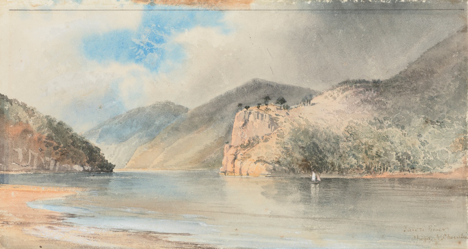 Nicholas Chevalier - Taieri River, Otago