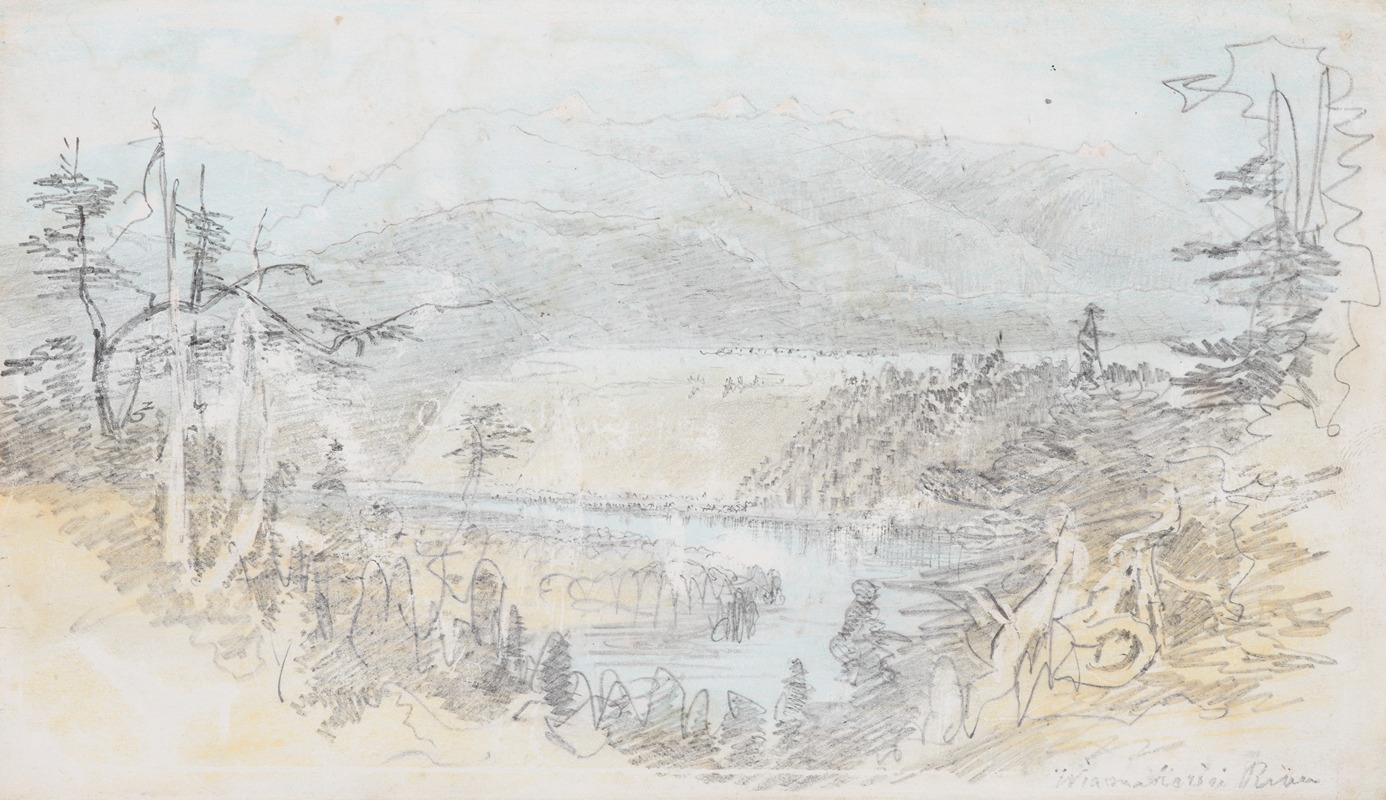 Nicholas Chevalier - Waimakariri River