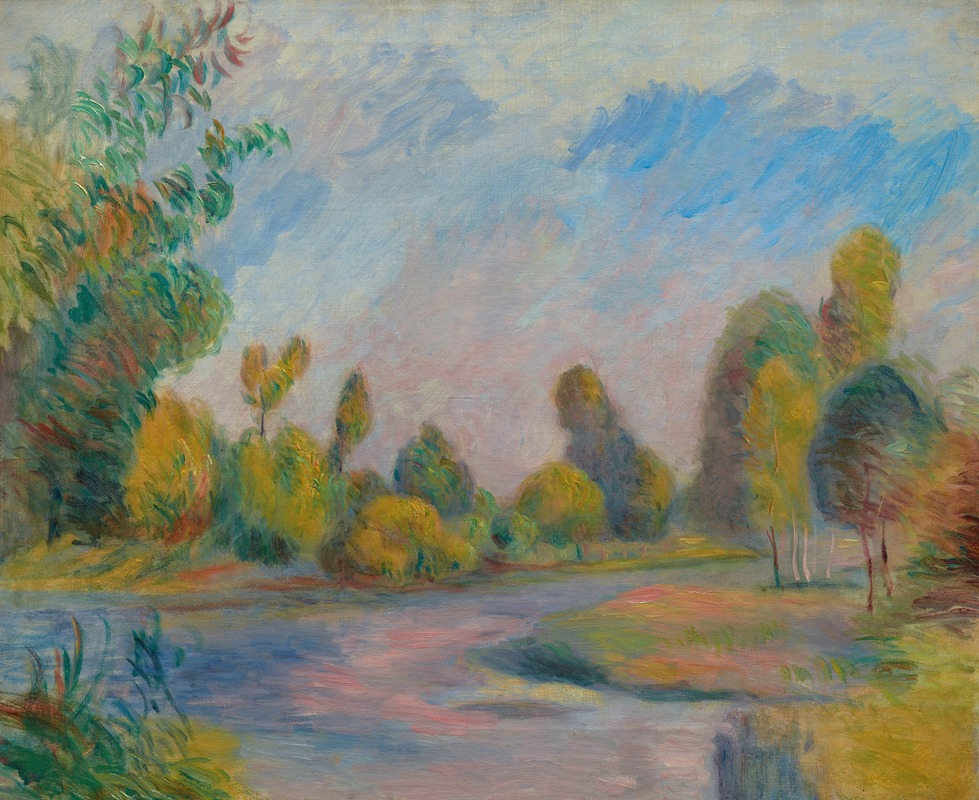 Pierre-Auguste Renoir - Au bord de la rivière