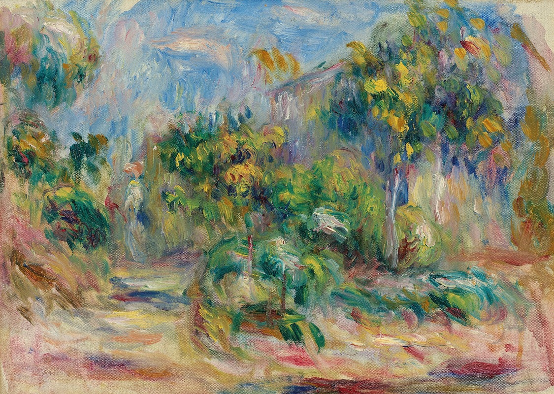 Pierre-Auguste Renoir - Paysage arboré