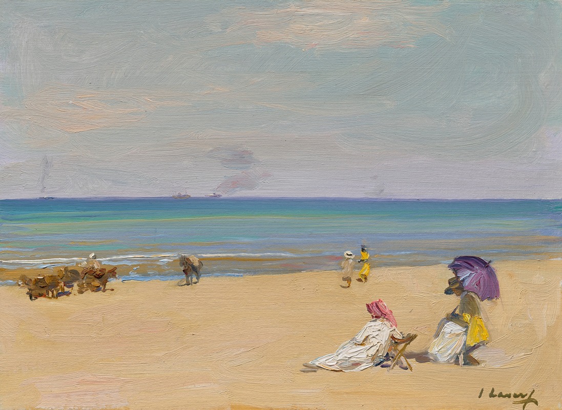 Sir John Lavery - On The Sands