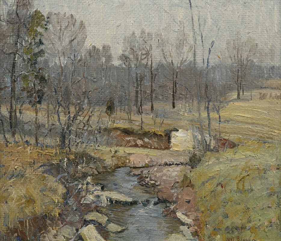 Walter Emerson Baum - Landscape, Early Spring