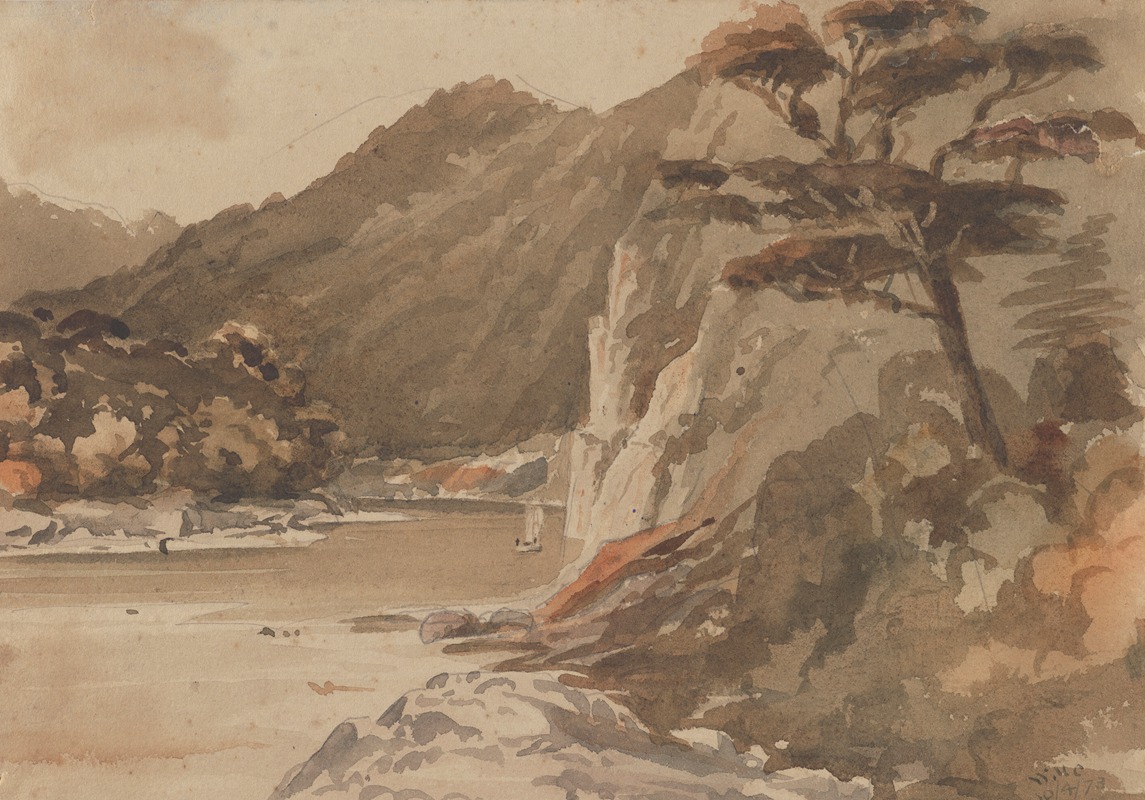 William Marshall Cooper - Hawks Crag, Buller River