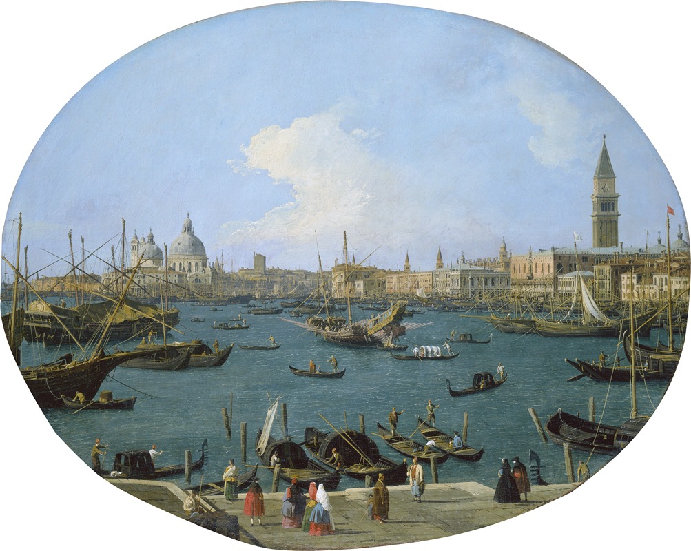 Canaletto - Seen from the Bacino di San Marco in Venice