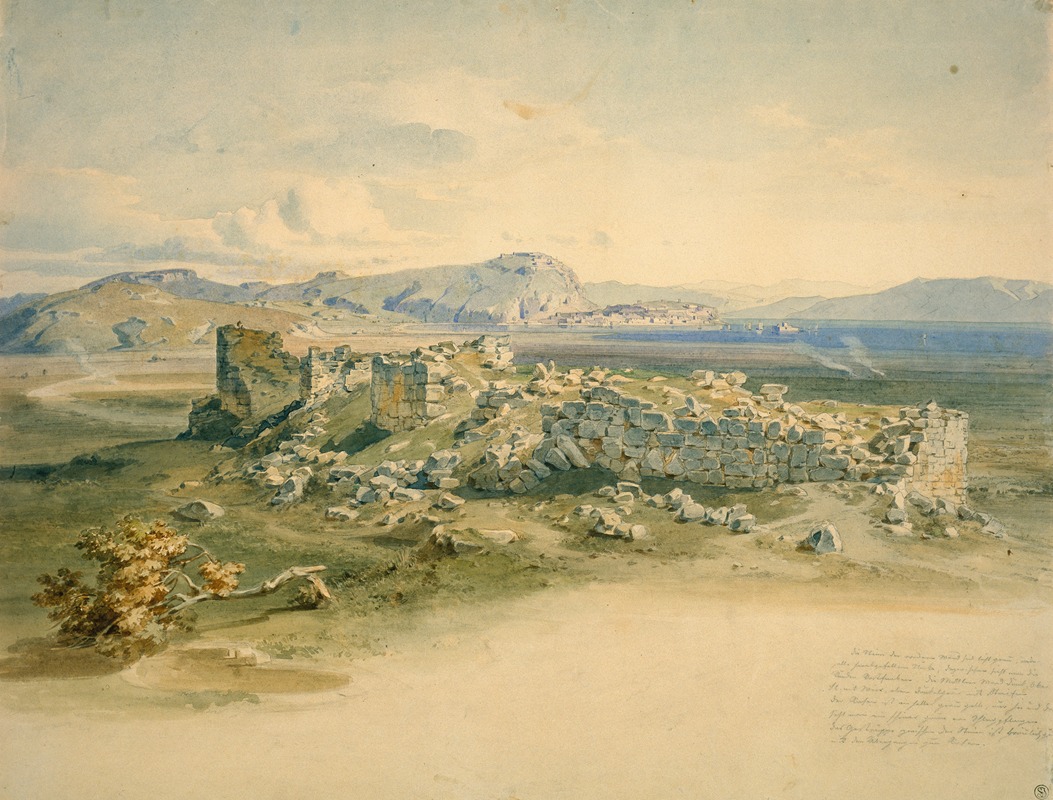 Carl Rottmann - Tiryns