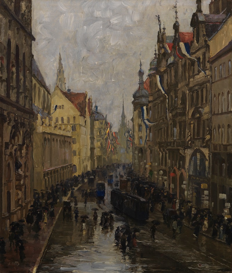 Charles Vetter - Kaufingerstraße in München