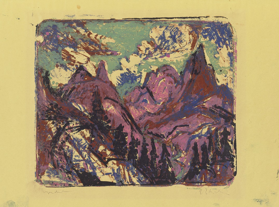 Ernst Ludwig Kirchner - Berge