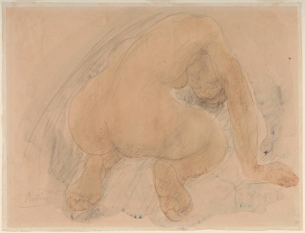 Auguste Rodin - Nude
