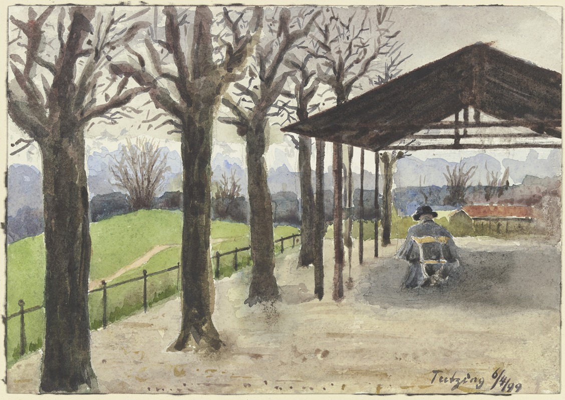 Fritz Hauck - View from Tutzing