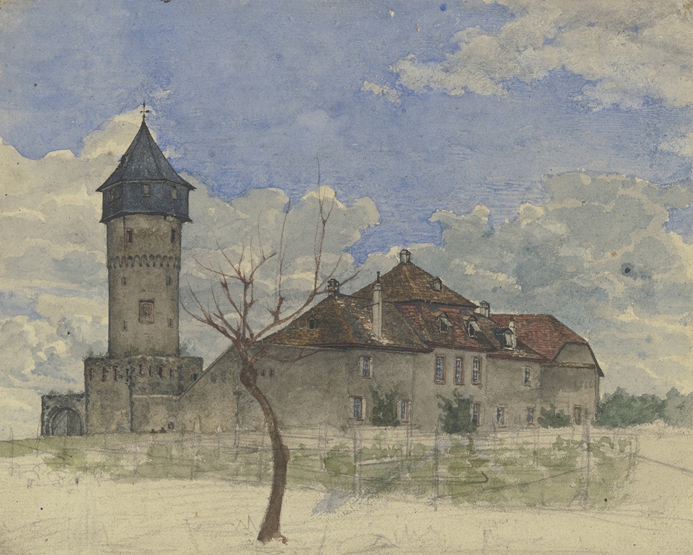 Heinrich Rumbler - The watchtower in Sachsenhausen