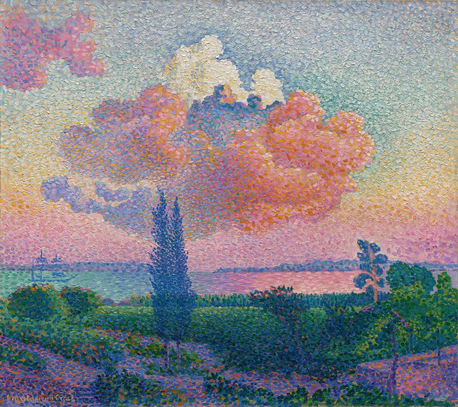 Henri-Edmond Cross - The Pink Cloud