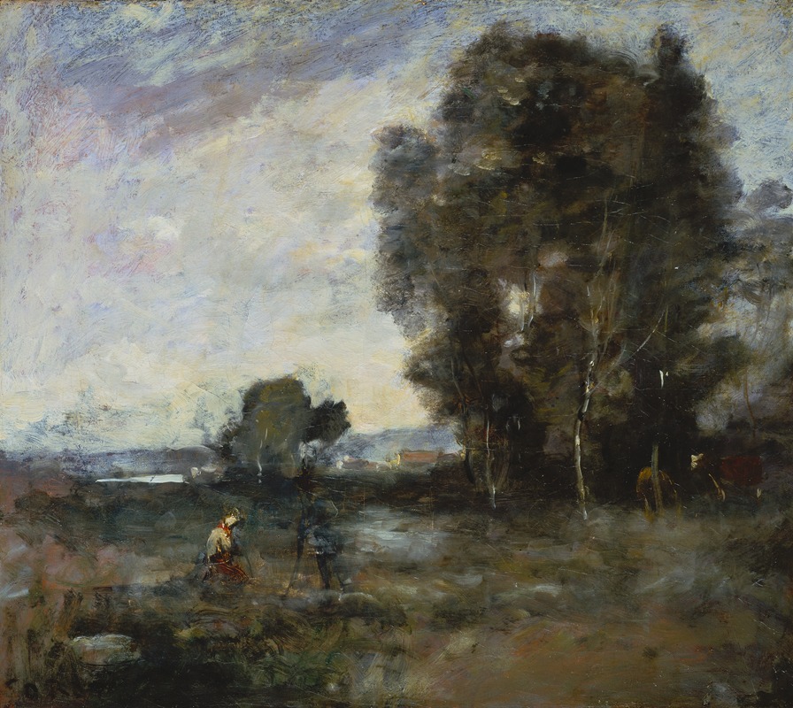 Jean-Baptiste-Camille Corot - Summer Landscape