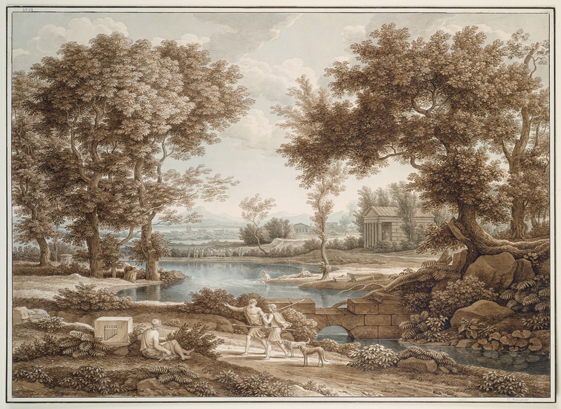Johann Christian Reinhart - Heroic landscape