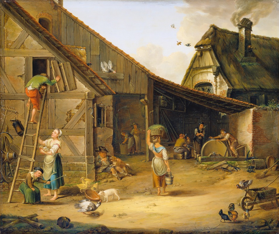 Johann Ludwig Ernst Morgenstern - A Farm