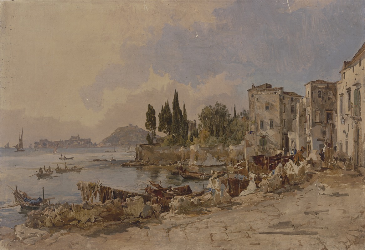 Johann Nepomuk Rauch - Molo di Gaeta