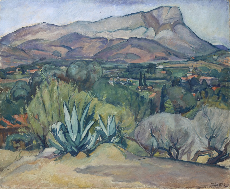 Mathilde Battenberg - Provence landscape