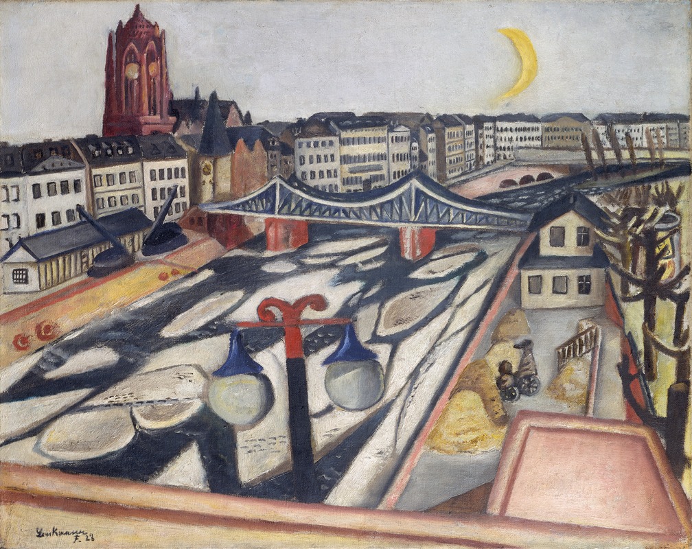 Max Beckmann - Ice on the River
