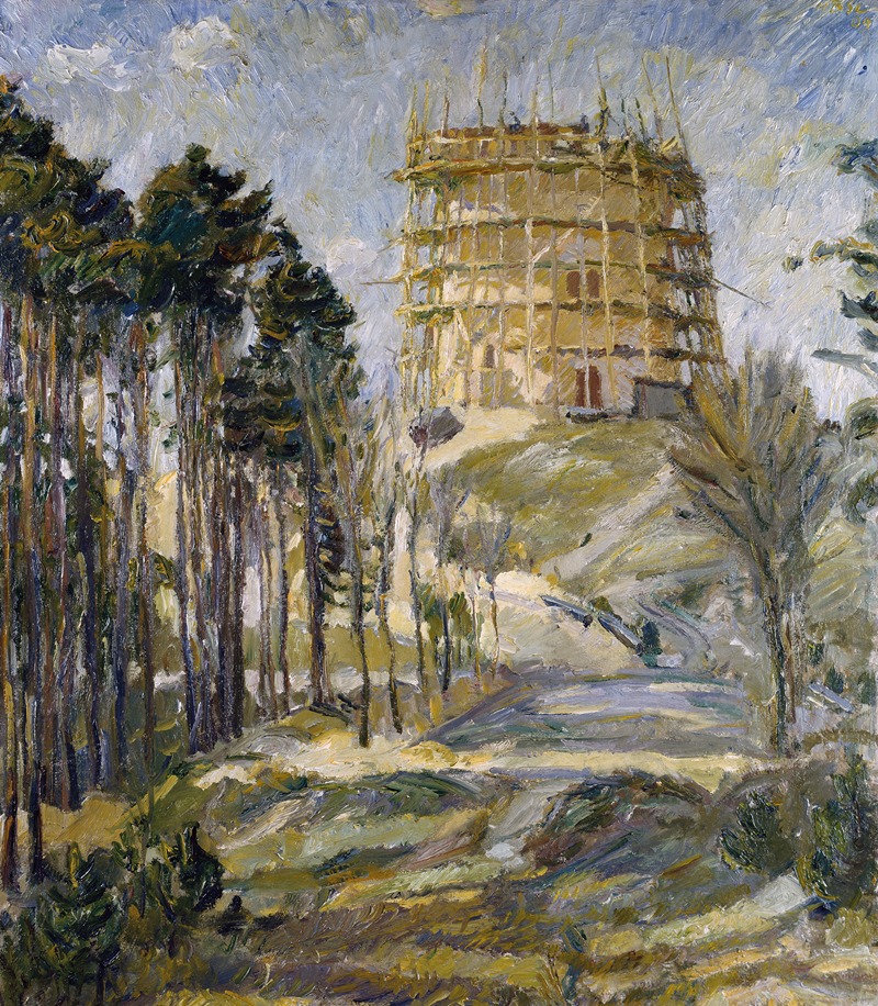 Max Beckmann - Water Tower in Hermsdorf