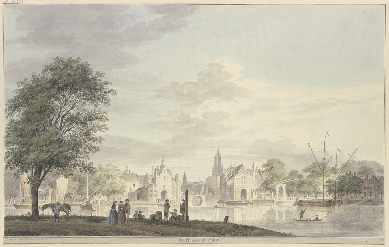 Paulus van Liender - Delft aan de Schie